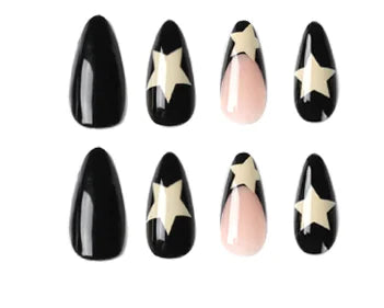 24pc French Star Nail Set